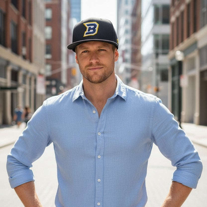 Braves | Casquette droite - Logo Jaune