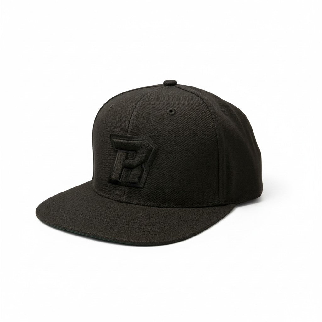ROCKETTES | Casquette droite - Logo Noir
